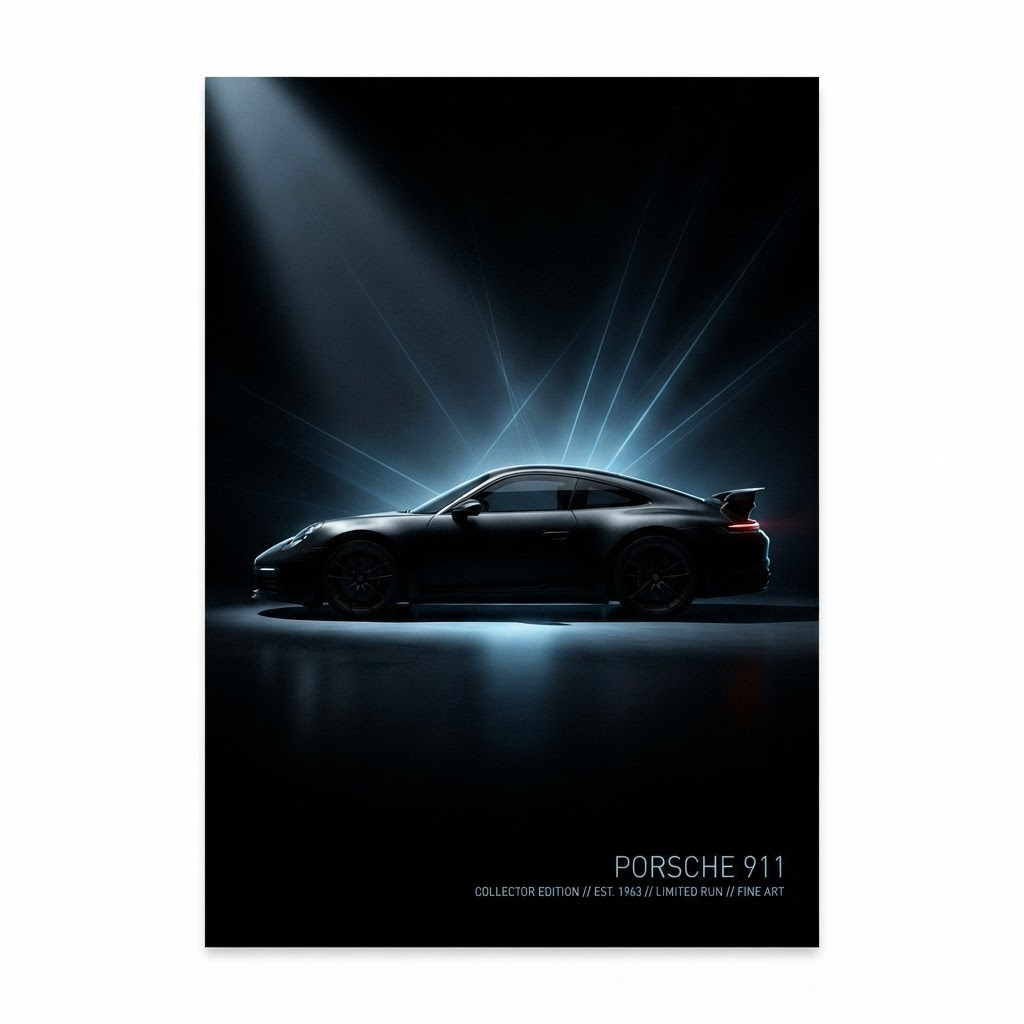 Sport Classic Artwork — museum-quality Porsche artwork
