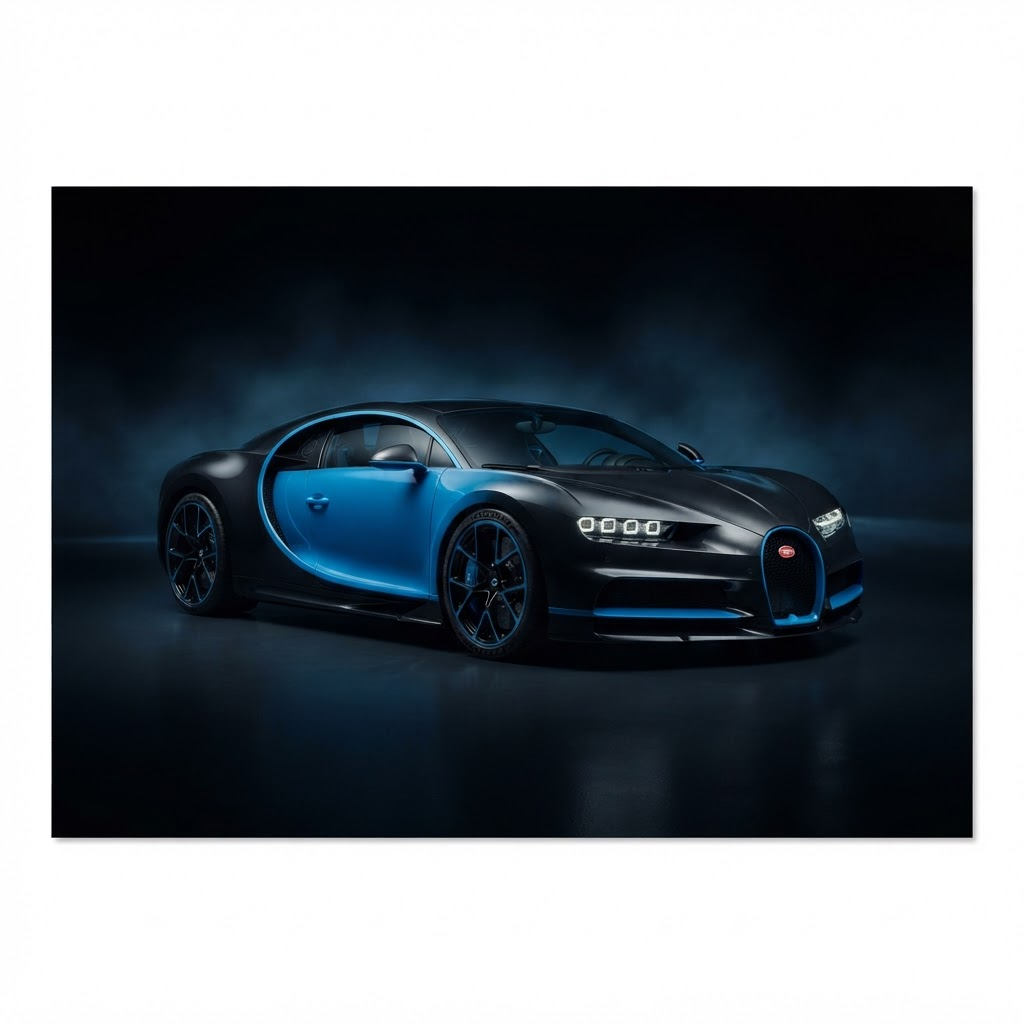 Collector automotive artwork