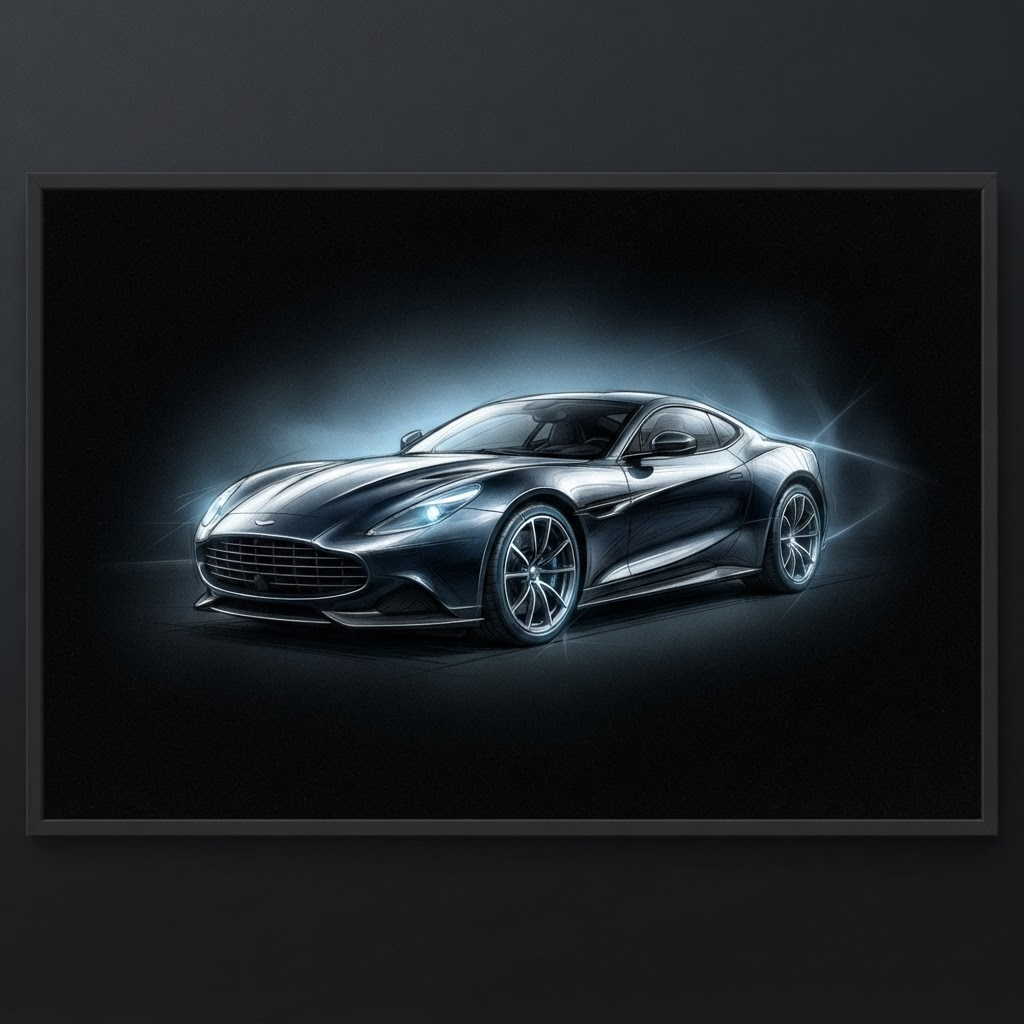 One-Off Commission automotive artwork
